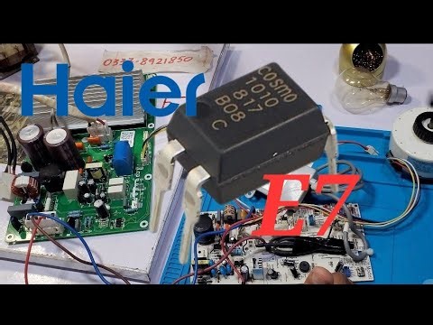 HAIER DC INVERTER AC ERROR CODE E7 #209