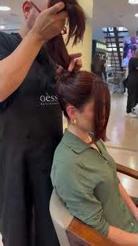 Hairstyle #shortsfeed #hairstyle #braids #braidstyles #salon #bangs