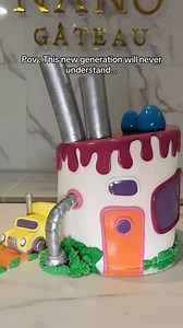 Seda Isayan🇫🇷🇦🇲 on Instagram: "*childhood memories* imperfectly perfect cake #purbleplace #cake"