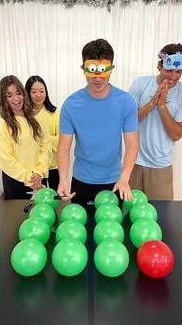 Don’t Pop The Red Balloon! 😱 Girls vs Boys