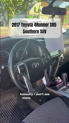 2017 Toyota 4Runner SR5 – Southern SUV