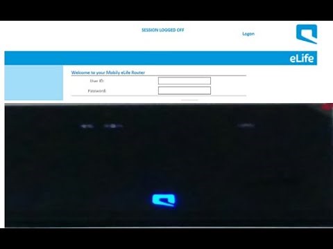 Mobily elife router configuration