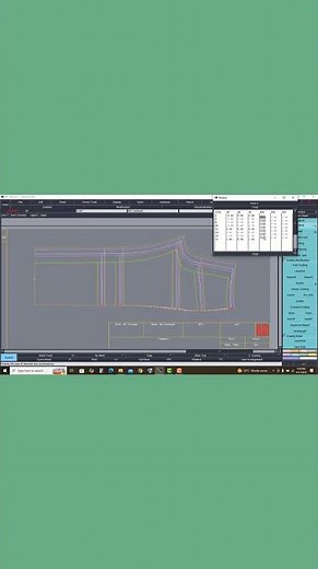 Pattern design tutorial Lactra modaris F6 tools work A to Z Short video