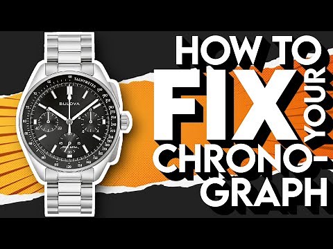 3 Ways To FIX Your QUARTZ Chronograph! | #Bulova #Seiko #Movado