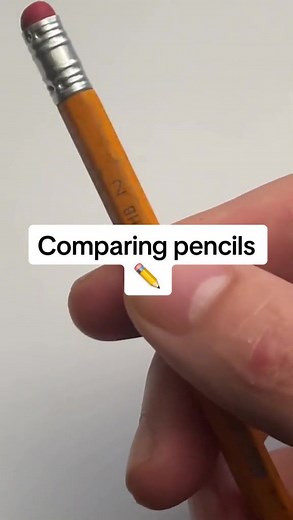 Drawing pencils. What’s the difference? Comparing a No.2 (HB) to a 3B and an 8B. Soft pencils are better for creating contrast. #pencil