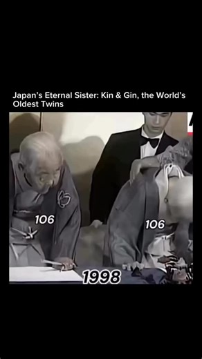 How Look History on Instagram: "Kin Narita and Gin Kanie, affectionately known in Japan as “Kin & Gin,” were identical twin sisters who became national treasures for their extraordinary longevity and charm. Born in 1892 during the Meiji era, they witnessed more than a century of Japan’s history, living througho wars, hardship, and the country’s remarkable transformation into a modern nation. Despite being identical, their personalities were strikingly different-Kin was lively and talkative, whil