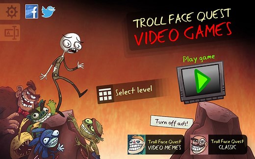 troll face quest video games流程视频