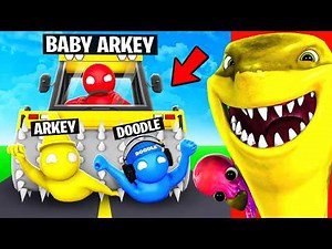 We Played GANG BEASTS With BABY ARKEY..