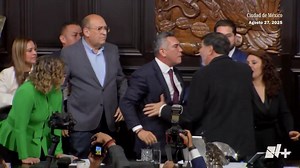 299K views · 4.4K reactions |  BREAKING - A massive fist fight has erupted on the Mexican Senate floor as senators clash over whether the United States should intervene to help combat Mexican cartels. Video Credit: Right Angle News Network (X) @RightAngleNews | Patriot One News | Facebook