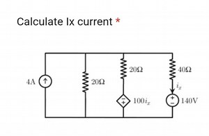 Calculate Ix current *... | Filo