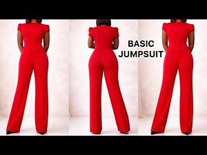 How to Draft a Basic Jumpsuit Pattern for Beginners | Step-by-Step Tutorial