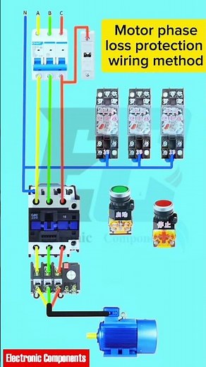 Wiring wizardry! ✨⚡️ Understanding star-delta starters. Simplifying complex circuits with clarity.💡✅