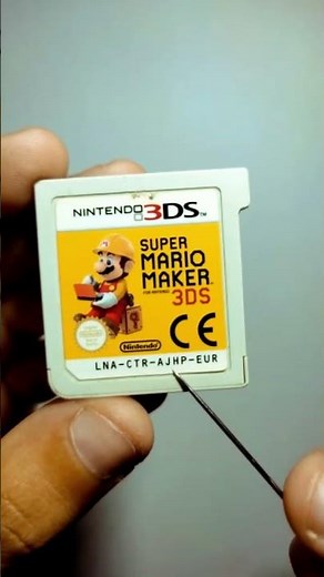 How to spot if your DS\3DS game is real or fake.