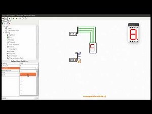 Display de 7 segmentos Logisim