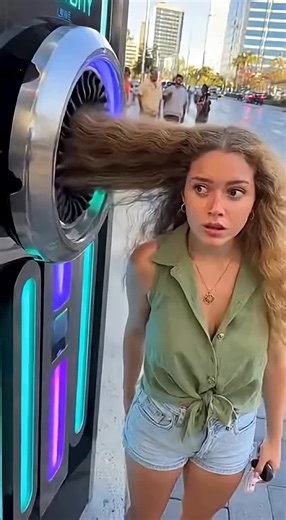 Dubai’s new AI Salon Robot is INSANE! 🤖💇‍♀️✨ The Instant Curl Machine 4.0 gives you perfect curls. #ai #haircut #future #technology #2026