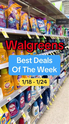 Walgreens Deals for January 18-24 Savings