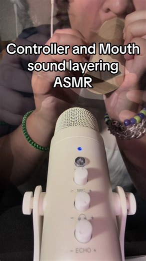 PS4 Controller and Mouth sounds layering ASMR |#asmr #tapping #mouthsounds #sleep #fyp