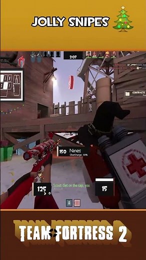 Jolly Snipes 🎄 #teamfortress2 #tf2 #sniper #christmas2025 #smissmas