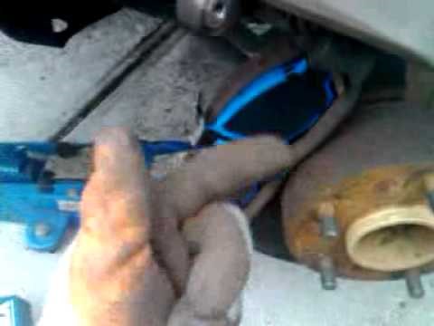 How to replace brake pads on Holden vt commodore