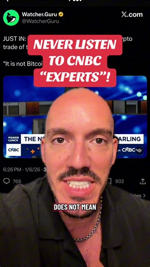 Just because someone is on CNBC doesn’t mean they know where crypto prices are going. I’ve watched the same analysts rotate hype from BTC to ETH to whatever fits the moment. We were told Bitcoin would hit $250K. ETH would hit $16K. Reality didn’t cooperate. Big platforms amplify narratives — not certainty. XRP might move. Or it might not. But blind faith in “experts” is how people get trapped. Think for yourself. #crypto #bitcoin #xrp #ethereum #fyp