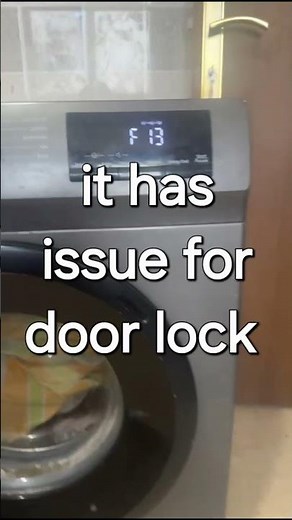 Hisense F13 error solved #hisense #washing #machine