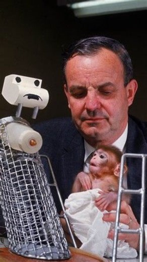 vier on Instagram: "Knowledge was gained, but at a real cost. In the late 1950s, Harry Harlow’s experiments revealed that infant rhesus monkeys prioritize comfort, touch, and emotional security over food, challenging the dominant behaviorist view of attachment at the time. The studies reshaped developmental psychology, but relied on prolonged isolation and induced distress, leaving enduring ethical questions about the boundaries of scientific sacrifice. #viral #trending #trend #trendingreels #sc