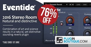 Deal: Eventide 2016 Stereo Room reverb plugin 76% off