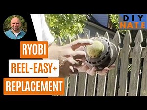 Ryobi Reel-Easy+ String Trimmer - How to Easily Wind String! Quick Load of Trimmer Line - by DIYNate