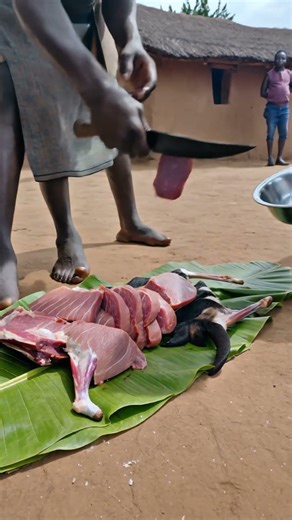 TSWANA TRIBE GOAT FEAST 🔥 Traditional Village Cooking in Southern Africa
