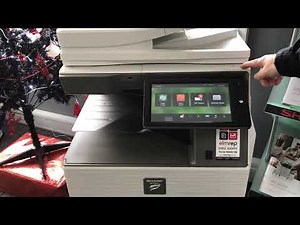 How to Reboot the New Sharp MX Range