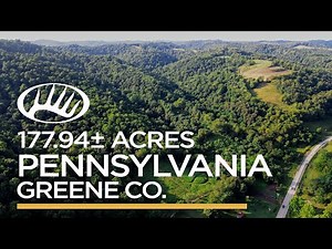 177.94± Acres of Land For Sale in Pennsylvania | Greene County