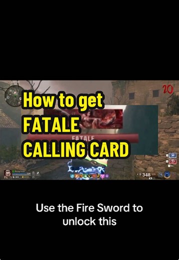 Unlock the Femme Fatale Calling Card in Black Ops 6