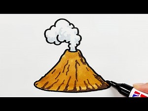 How to Draw a Volcano
