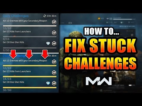 How to Fix the STUCK CHALLENGES BUG in Modern Warfare! [COD MW Multiplayer]