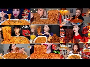 "The Spiciest Noodles Ever! ASMR Eating Mukbang 🌶" #spicynoodles #noodles #mukbang #asmr #spicyfood