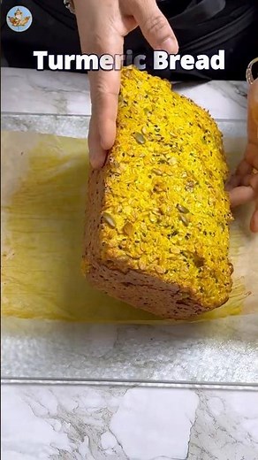 Turmeric Oats Bread: No flour, Full of Nutrition