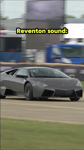 Lamborghini Reventon ACCELERATION & FLYBY V12 Sound #shorts #lamborghini #supercars #autos
