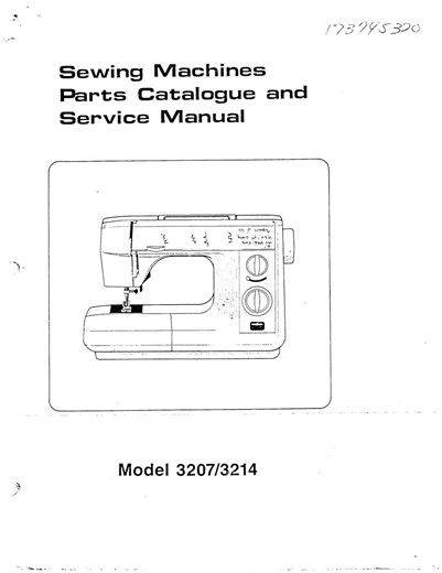 Singer 3214 Sewing Machine Instruction Manual PDF Vintage User Guide Instant Download - Etsy