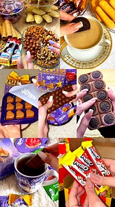 970K views · 10K reactions | Yummy delicious chocolates cookies food platters and making iced coffee TT - moon.waterrr IG - moon.waterrr_ YT - Moon Water #asmr #chocolate #candy #foodplatter #icedcoffee #coffee #fyp #dairymilksilk #platters #satisfying | 헯헶헴헺헼헺헺헮헸헶헺헯헼 | Facebook