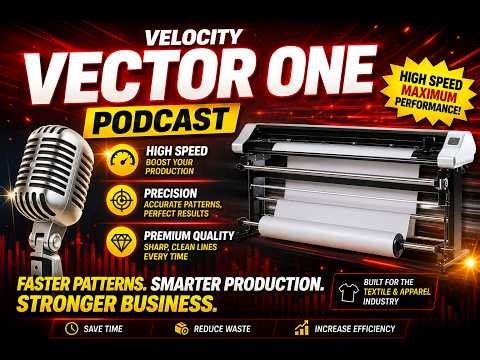 Velocity Vector One Marker Plotter | High-Speed Marker Printing for Production Efficiency