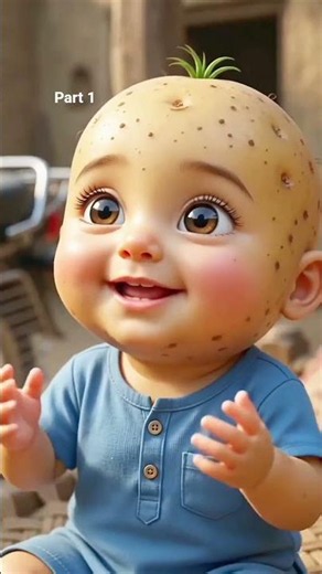 🥔 Angry Potato Dad! 😢 Little Potato Son Makes a Mistake | Emotional AI Family Story