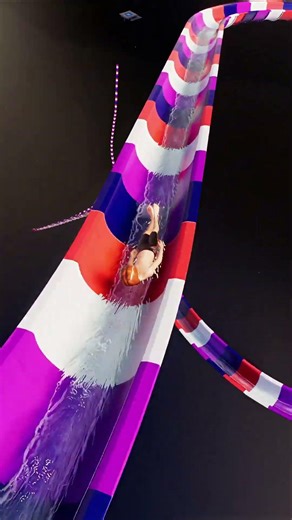 This waterslide is an up and down ⬆️⬇️ (Planet Coaster 2)