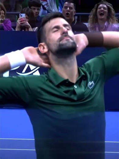 Djokovic's New Celebration 🥶