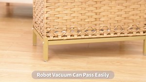 Laundry Hamper with Lid,112 L Handwoven Rattan Wicker Laundry Basket, 2 Removable Liner Bags Metal Heightened Feet,6 Mesh Bags,2 Section Large Clothes Hamper for Bathroom Bedroom, Cloud White