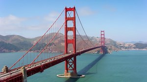 San Francisco's Splendor: Panoramic Drone Journey.