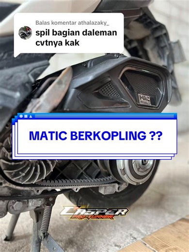 Matic Kopling Manual: Cara Membalaskan CVT di Casper Gank