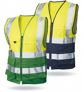 [Hot Item] High Visibility Multi-Pockets Reflective Hi Vis Safety Vest for Workers