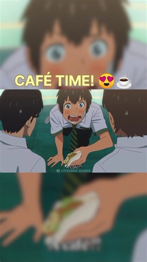 Mitsuha Is So Happy To Visit A Café! 😍☕ | Your Name
