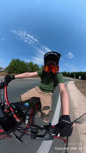 Exciting Motorcycle Ride on a Sunny Day