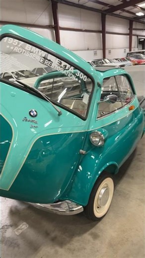 1957 BMW ISETTA aka Steve Urkel’s Car 😂 #bmwisetta #bmw #shorts